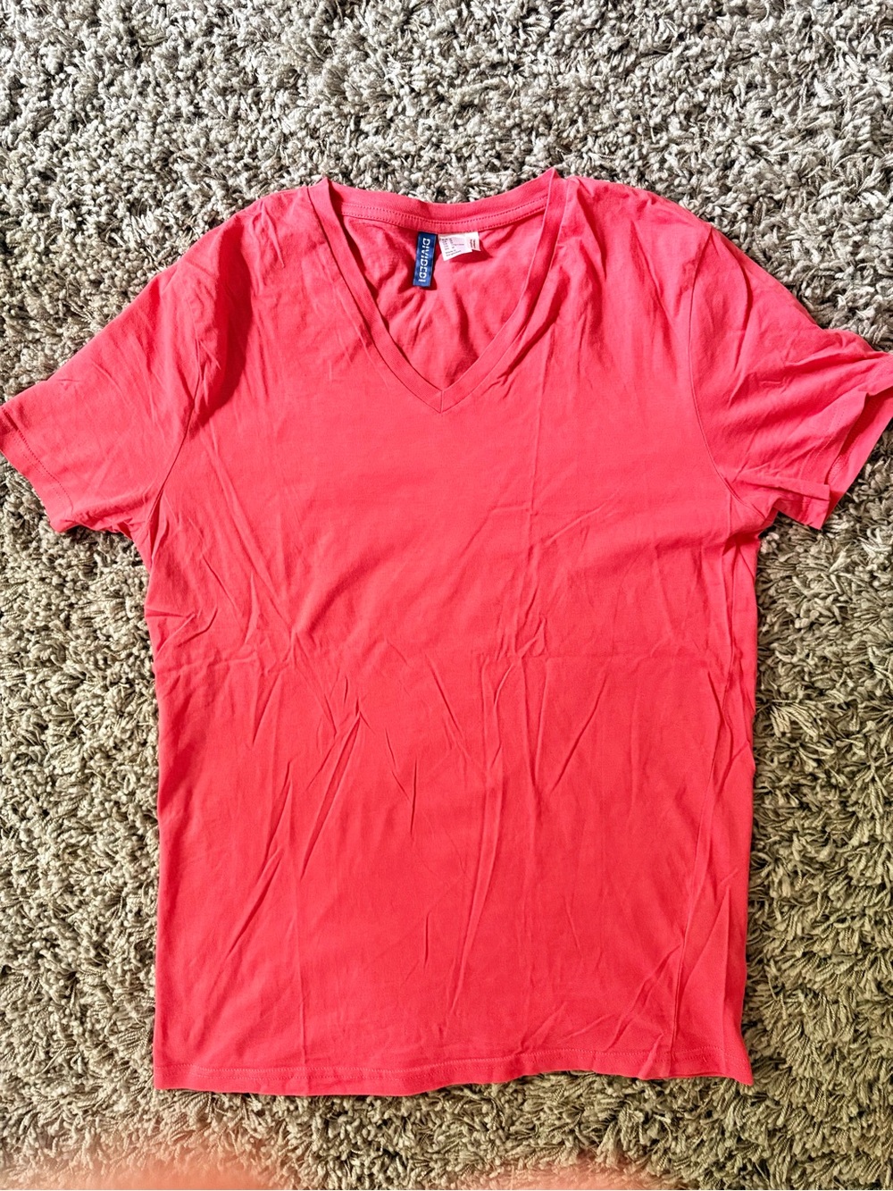 Vintage H&M Divided V-Neck T-Shirt